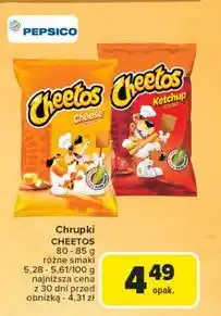 Carrefour Chrupki cheese Cheetos oferta