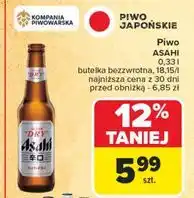 Carrefour Piwo Asahi oferta
