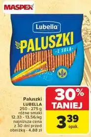 Carrefour Paluszki z solą morską Lubella oferta