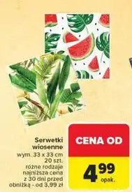Serwetki wiosenne wym. 33 x cm