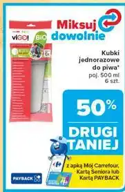 Carrefour Kubki papierowe 500 ml Vigo! oferta
