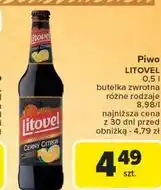 Carrefour Market Piwo Litovel Citron Ciemny 0% oferta