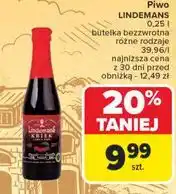 Carrefour Market Piwo Lindemans Kriek oferta