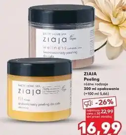 Kaufland Peeling gruboziarnisty fit Ziaja oferta