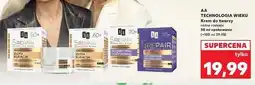 Kaufland Dzienno-nocny krem intensywnie regenerujący 70+ intensywne odżywianie Aa Technologia Wieku 5Repair oferta