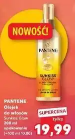 Kaufland Olejek do włosów sunkiss glow Pantene oferta