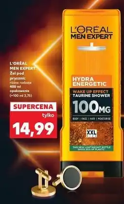 Kaufland Żel pod prycznic L'oreal Men Expert Hydra Energetic oferta