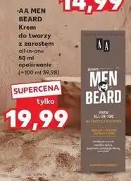 Kaufland Krem do brody i twarzy nawilżający Aa Men Beard oferta