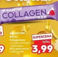 Kaufland Baton kolagenowy czekolada-malina-kokos Alldeynn oferta