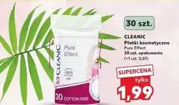 Kaufland Płatki kosmetyczne pure effect Cleanic oferta