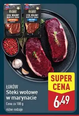 ALDI Stek wołowy z antrykotu Łuków oferta