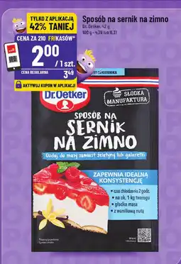 Polomarket Sposób na sernik na zimno Dr.Oetker oferta