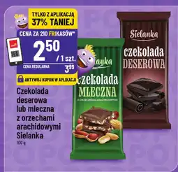 Polomarket Czekolada mleczna z orzechami arachidowymi Sielanka oferta
