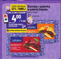 Polomarket Biszkopty z galaretką w polewie Sielanka, wybrane rodzaje oferta