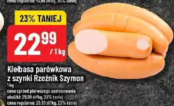 Polomarket Kiełbasa parówkowa z szynki Rzeźnik Szymon oferta
