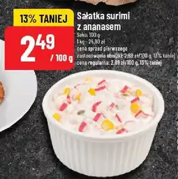 Polomarket Sałatka surimi z ananasem seko oferta