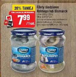 Polomarket Filety śledziowe Rolmops lub Bismarck Lisner oferta
