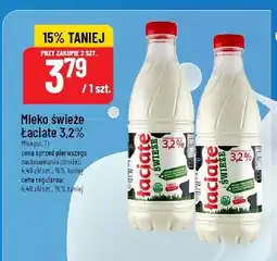 Polomarket Mleko świeże Łaciate 3,2% mlekpol oferta