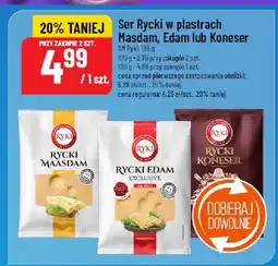 Polomarket Ser Rycki w plastrach Masdam Edam lub Koneser SM Ryki oferta
