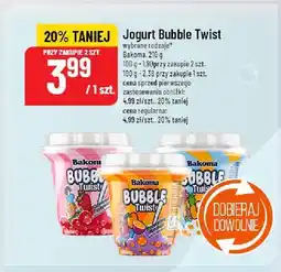 Polomarket Jogurt Bubble Twist Bakoma różne rodzaje oferta