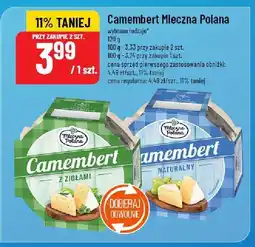 Polomarket Ser Camembert Mleczna Polana różne rodzaje oferta