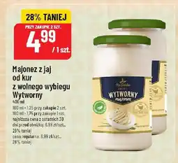 Majonez z jaj od kur z wolnego wybiegu Wytworny