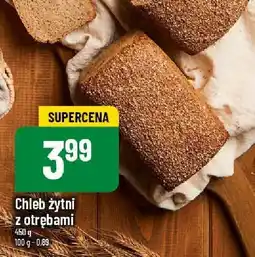 Chleb żytni z otrębami 400g POLOmarket