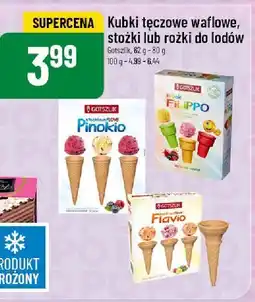 Polomarket Kubki tęczowe waflowe, stożki lub rożki do lodów Gotszlik oferta