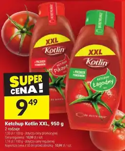 Twój Market Ketchup Kotlin XXL pikantny, łagodny oferta