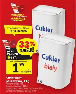 Twój Market Cukier biały paczkowany Twój Market oferta