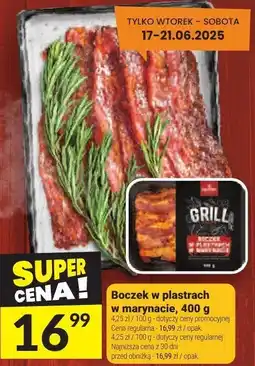 Twój Market Boczek w plastrach w marynacie Twój Market oferta