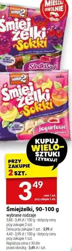 Twój Market Cukierki Śmiejżelki, 90-100 g oferta