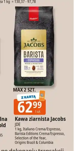 E.Leclerc Kawa ziarnista Jacobs oferta