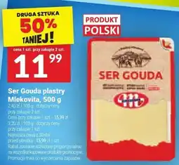 Twój Market Ser Gouda plastry Mlekovita oferta