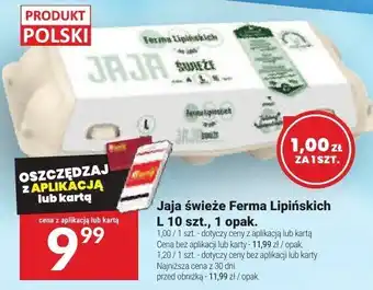 Twój Market Jaja świeże Ferma Lipińskich oferta
