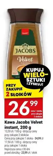Twój Market Kawa Jacobs Velvet instant oferta