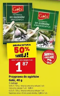 Twój Market Przyprawa do ogórków Gobi oferta