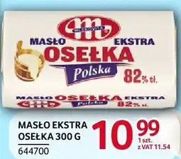 Selgros Masło ekstra Osełka Mlekovita oferta