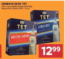 Stokrotka Herbata ekspresowa Tet wszystkie rodzaje oferta
