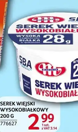 Selgros Ser wiejski wysokobiałkowy Mlekovita oferta