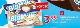 Selgros Lody Big Milk Trio dwa rodzaje oferta