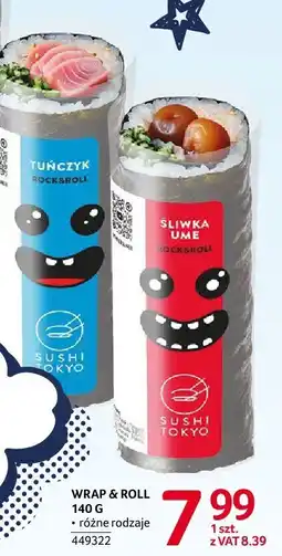 Selgros Sushi wrap & roll Tokyo 140g Sushi Tokyo oferta