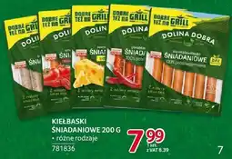 Selgros Kiełbaski śniadaniowe Dolina Dobra 200g oferta