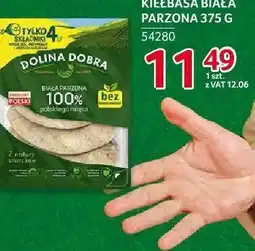 Selgros Kiełbasa biała parzona Dolina Dobra 375g oferta