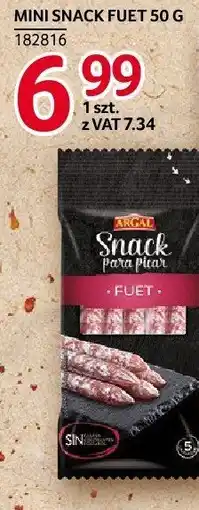 Selgros Mini snack fuet Argal oferta