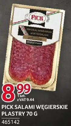 Selgros Salami węgierskie plastry Pick oferta