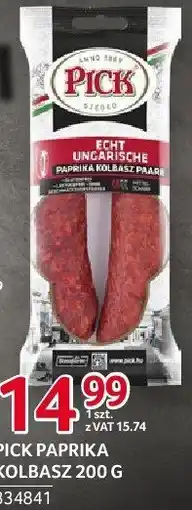 Selgros Papryka kolbasz Pick oferta