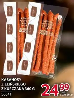 Selgros Kabanosy z kurczaka Zielińskiego Zielińscy oferta