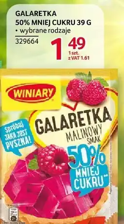 Selgros Galaretka Winiary 50% mniej cukru oferta