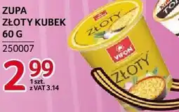 Selgros Zupa Złoty Kubek 60g Vifon oferta